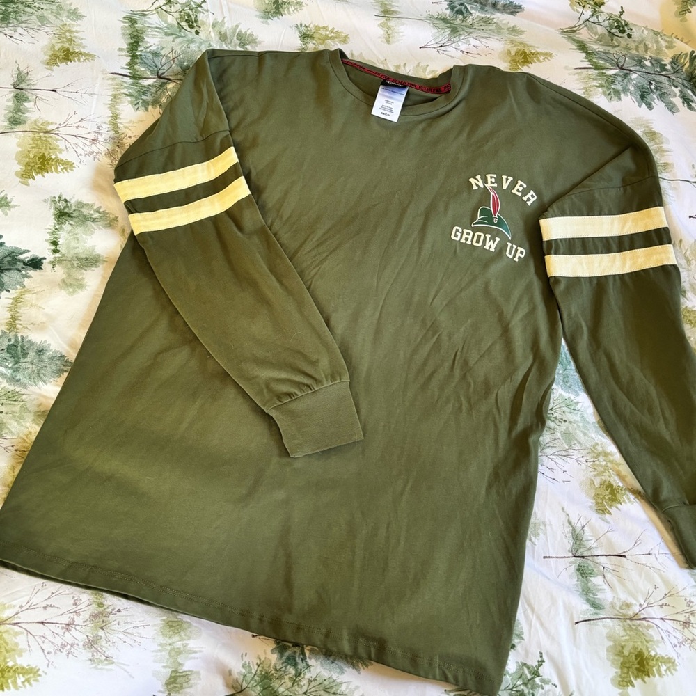 Peter Pan Long Sleeve Top - Small